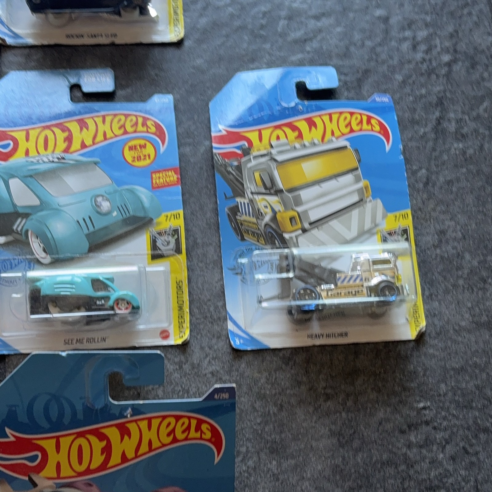 Hot Wheels Experimotors Die-cast Toy Cars 1:64 Scale Multi-Color Metal Lot 17