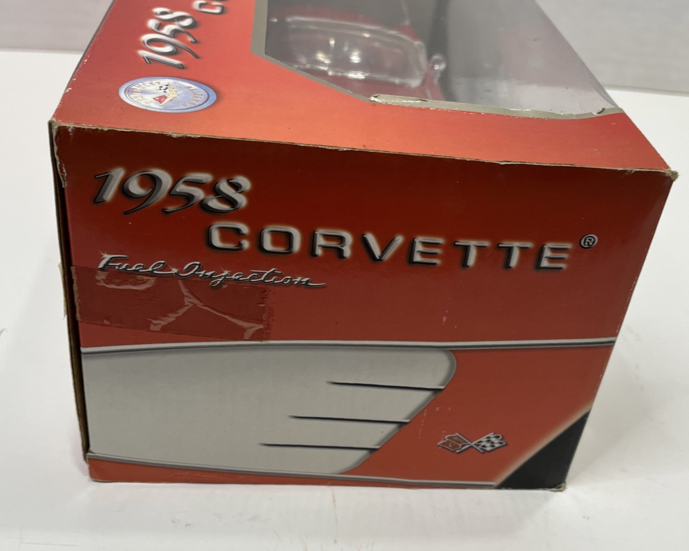 Motor Max 1958 Chevrolet Corvette N.73109 Die Cast 1/18 14x6x5 New