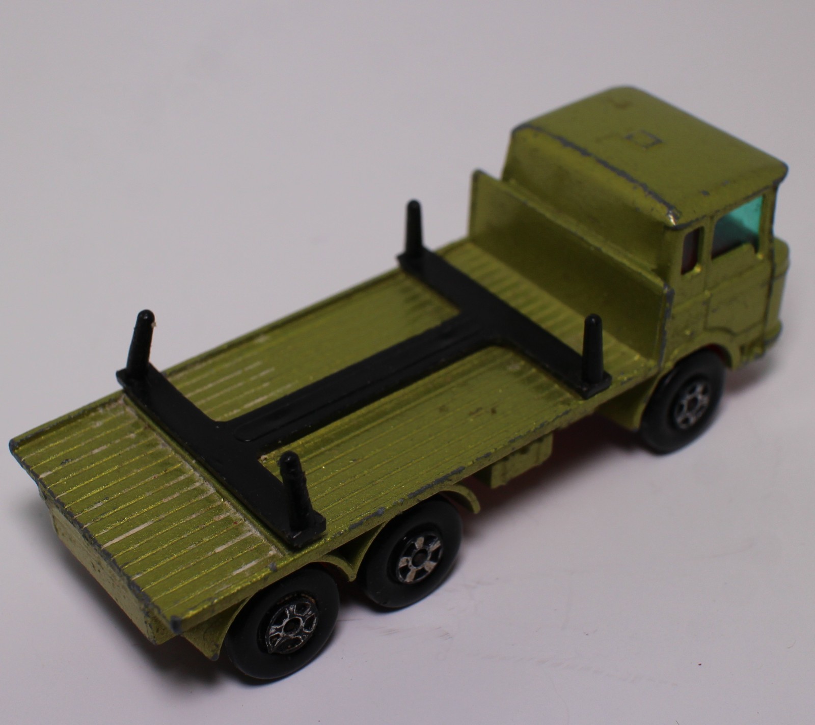 Vintage Lesney Matchbox Superfast No. 58 DAF Girder Truck Light Green