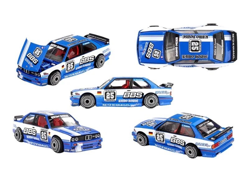 Kaido House x Mini GT 1:64 BMW M3 Kaido Touring Champ V1 BBS KHMG223