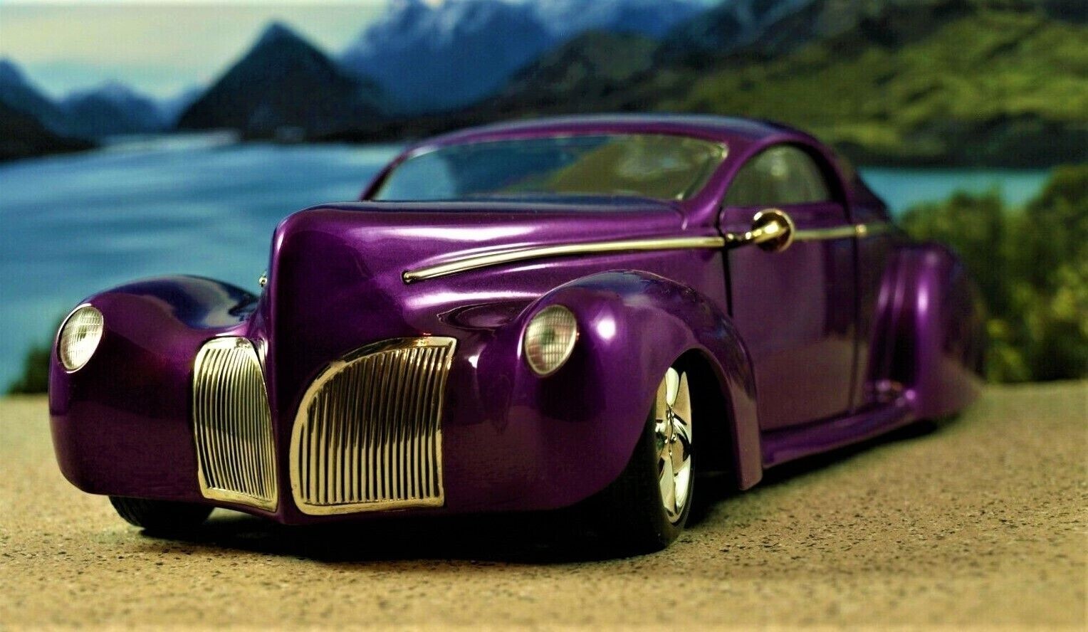 Hot Rod Ford Mercury Merc Chopped Custom1:18Race Car12Dragster24Drag Racer
