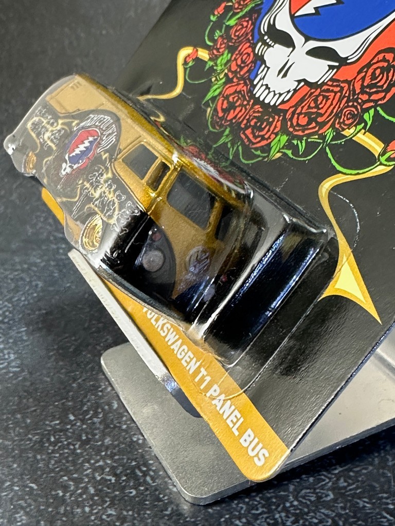 Grateful Dead VW Van / Volkswagen T1 Panel Bus Hot Wheels w/SpotCase Protector