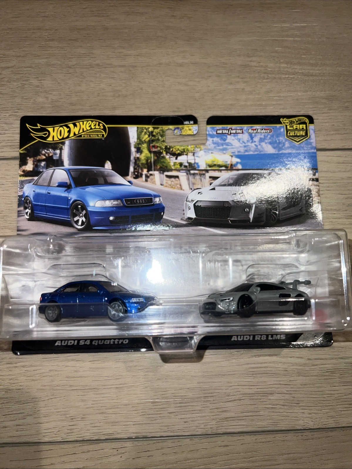 2024 Hot Wheels Premium Car Culture Twin 2 Pack Audi S4 Quattro & Audi R8 LMS