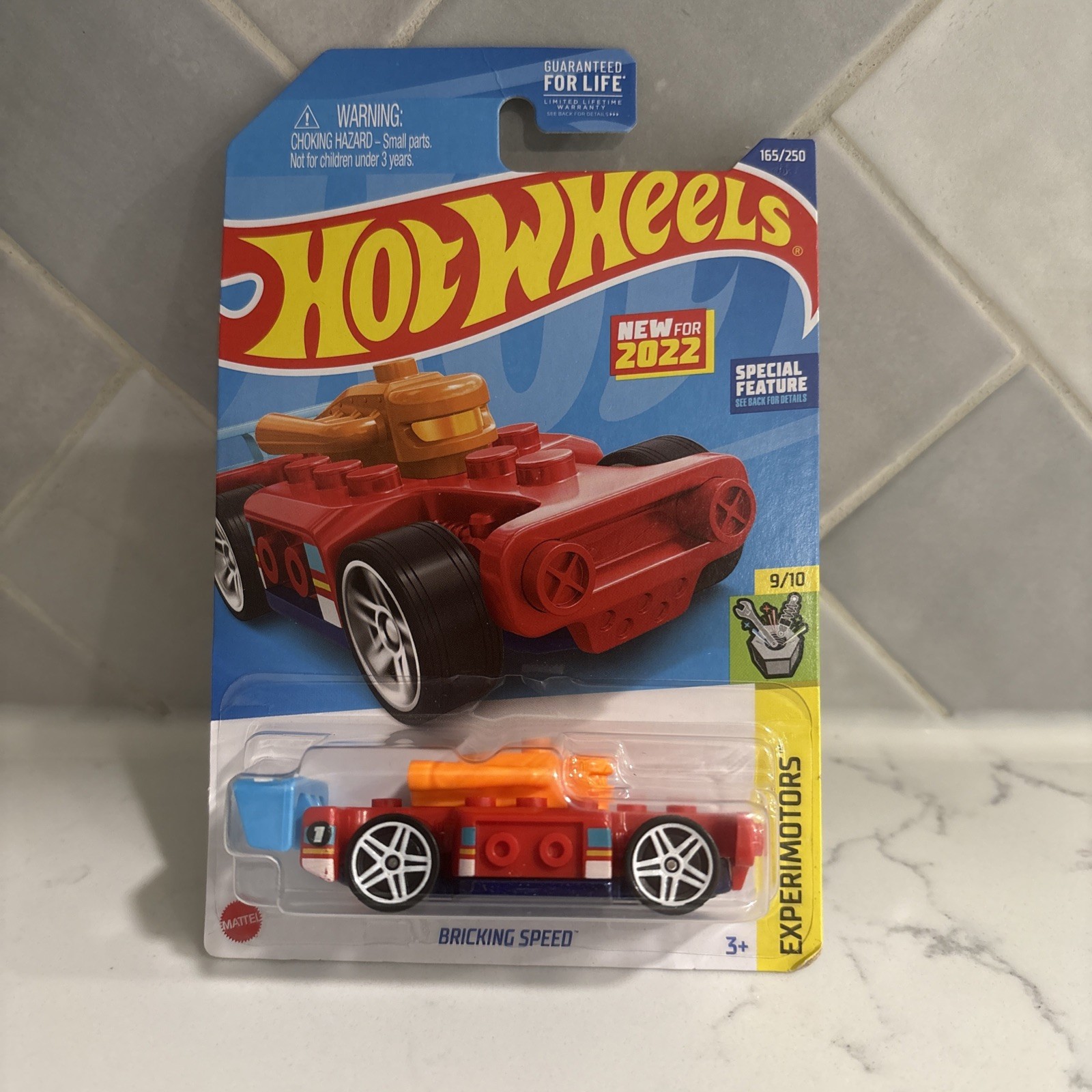 Hot Wheels Bricking Speed 165/250 HW Experimotors 9/10 Special Feature