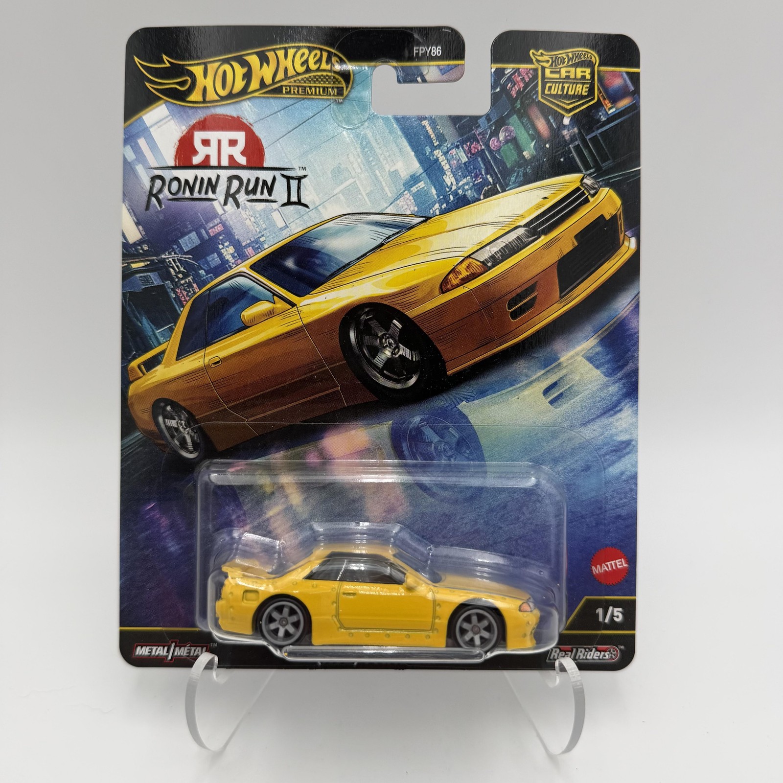 Hot Wheels Car Culture Ronin Run II 1:64 Diecast Lot 5 Cars Real Riders New