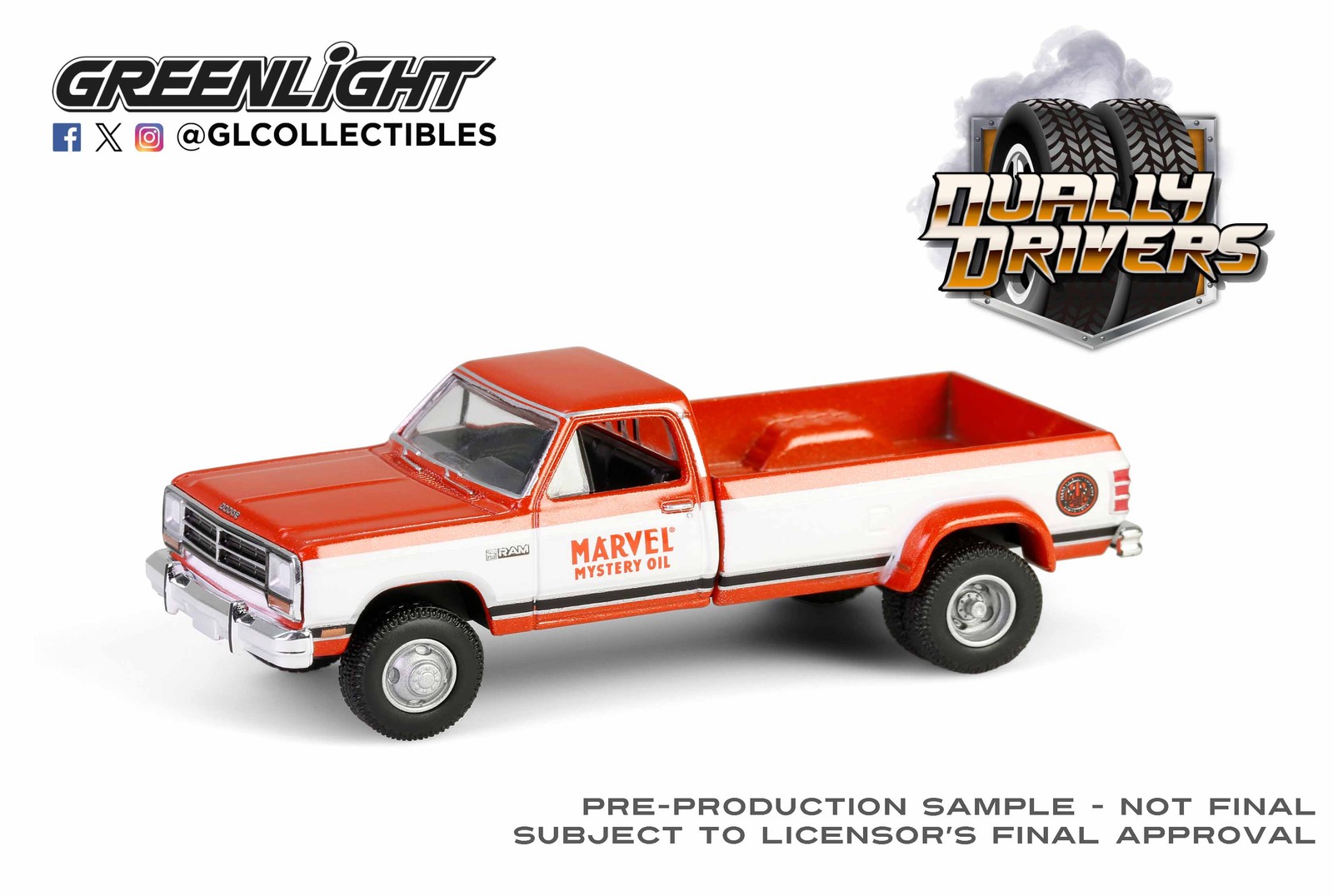 Greenlight Dually Drivers 16 – 1989 Dodge Ram Dually Pickup 46160-B