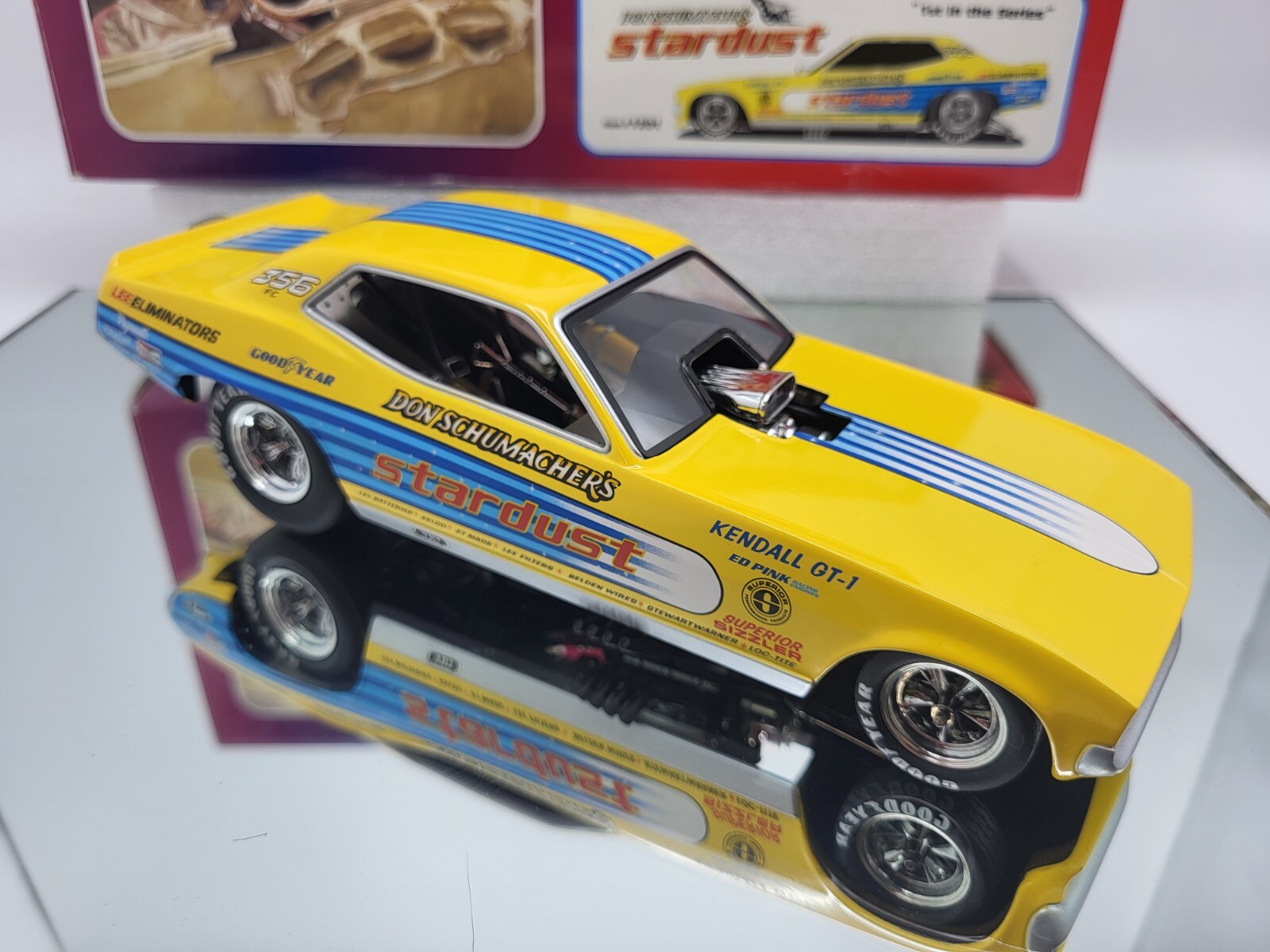 1320 THE FLOPPERS 1971 PLYMOUTH CUDA DON SCHUMACHERS “STARDUST” 1:24 SCALE **MIB
