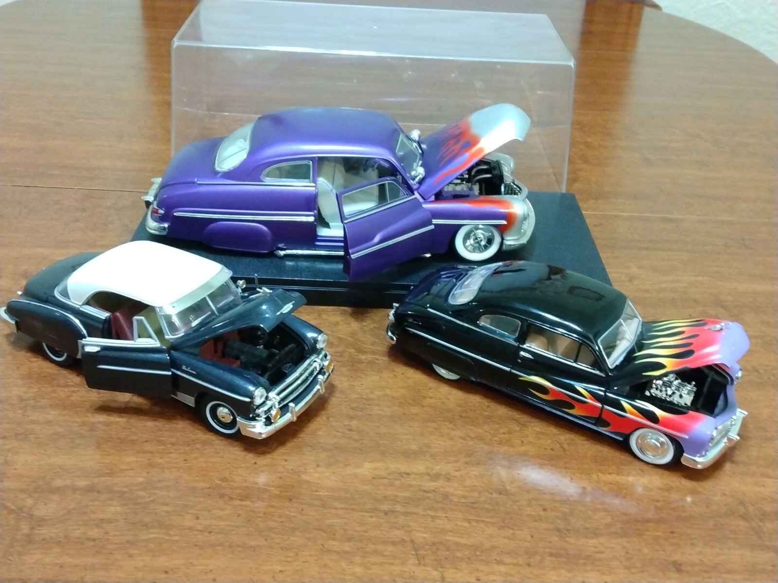 Ertl American Muscle 1949 Mercury Custom 1:18/Hot Rod 1:24 and Chevy Belair 1:24
