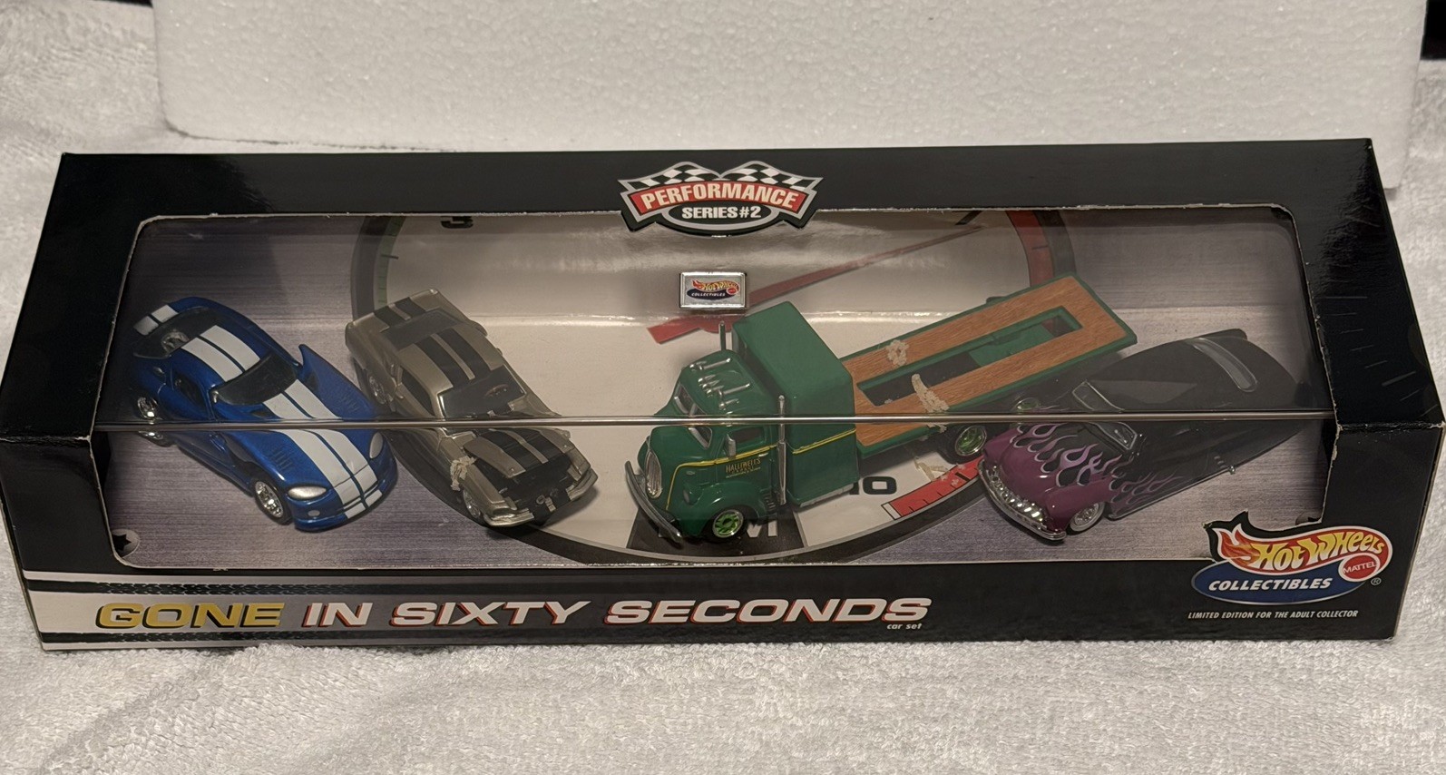 Hot Wheels Collectibles Performance Series 2 “Gone in Sixty Seconds” 4 Car Set 