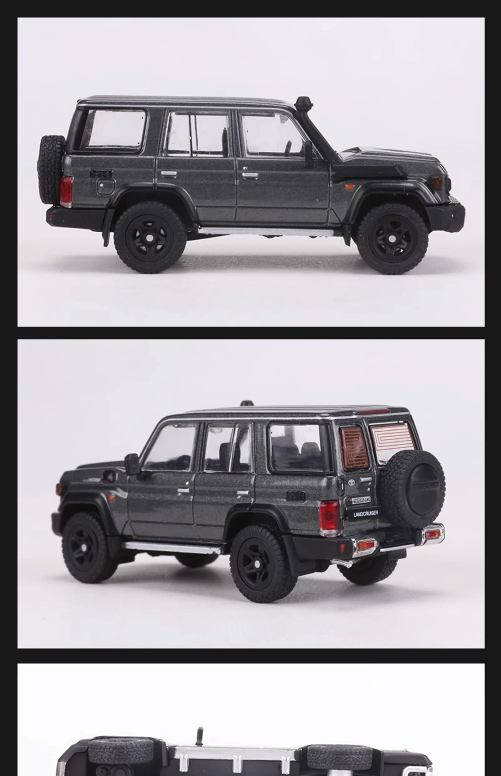 GCD 1:64 Toyota LAND CRUISER LC70 LC76 SUV Alloy Car Model Diecast & Toy Vehicle