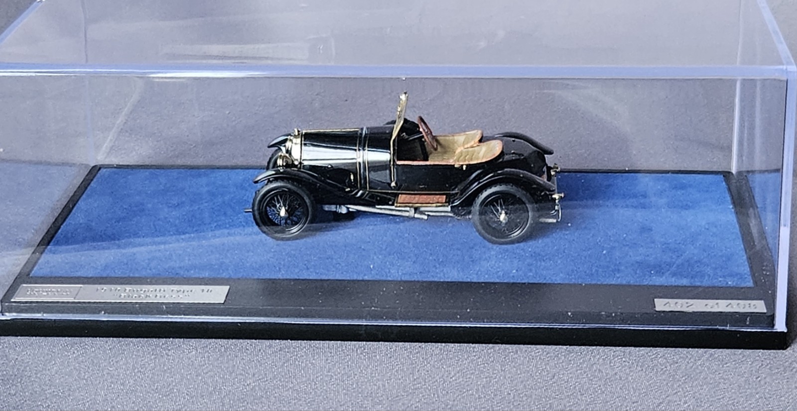 RARE MATRIX 1910 BUGATTI TYPE 18 “BLACK BESS” LOUWMAN MUSEUM 1:43 SCALE MIB