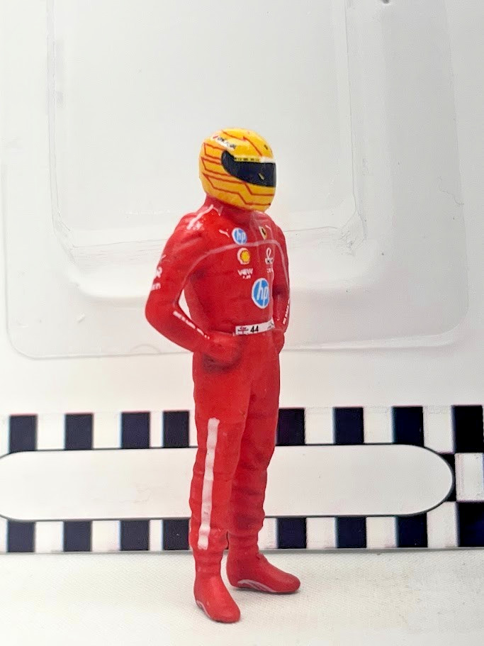 Lewis Hamilton Ferrari SF25 Figure 2025 1/43 For Diecast Model F1 Car Cartrix