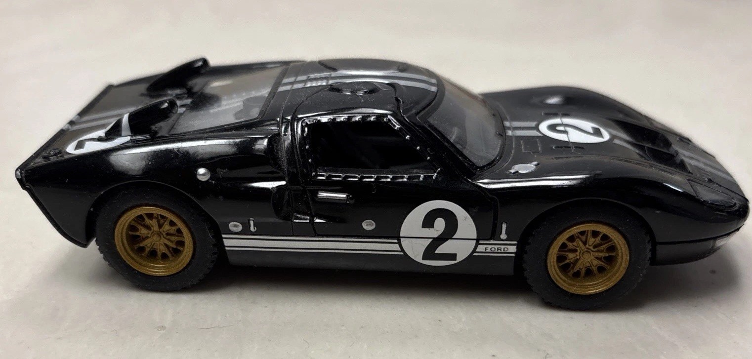Lot Of 3 Kinsmart GT40 LeMans 24 Hours Ford Win pullback 1/32 Diecast #1,#2,#5