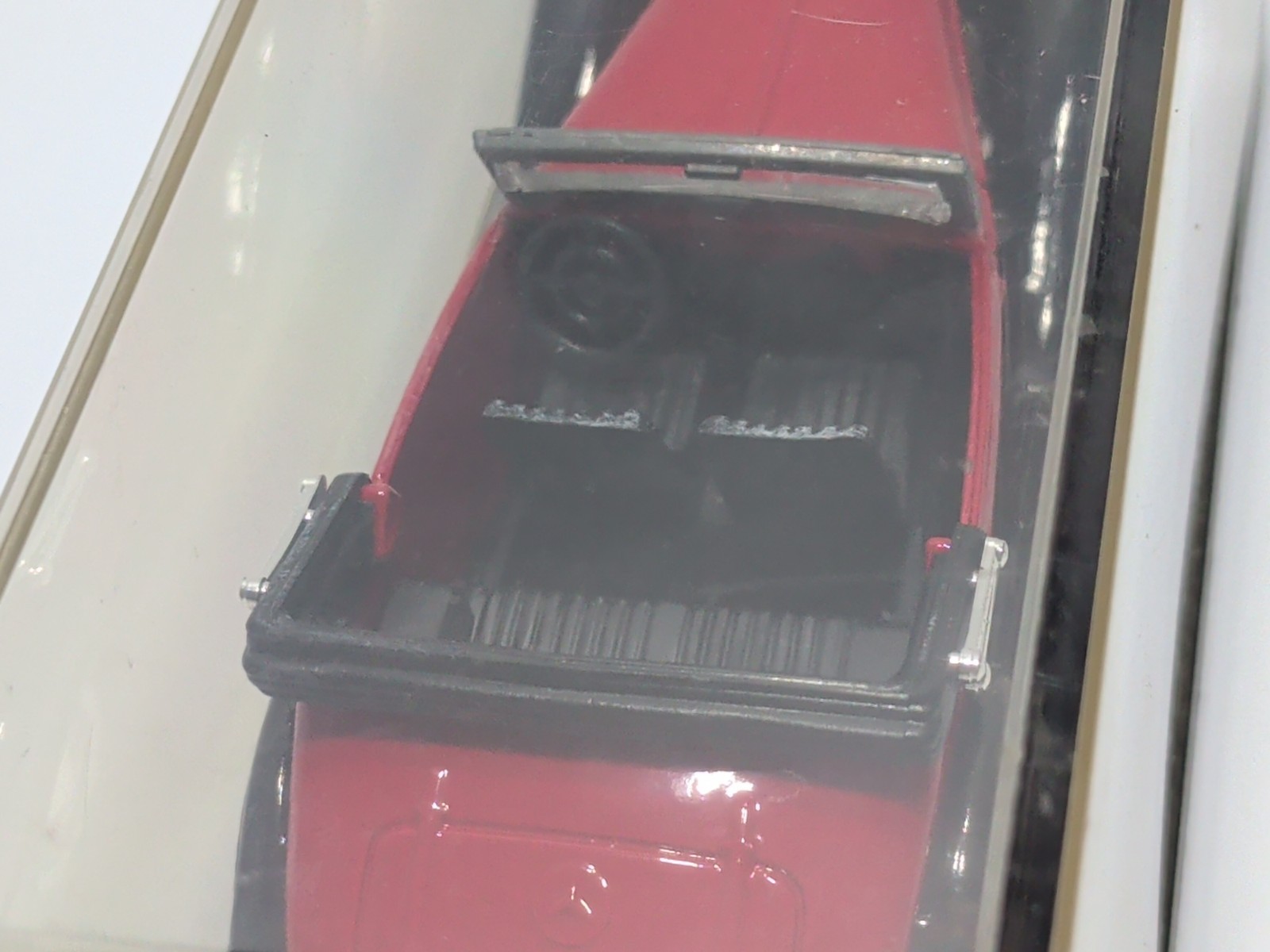 ✨VINTAGE✨ Solido Mercedes 540 K Red 1939 Cabriolet Convertible Red 4086 1/43