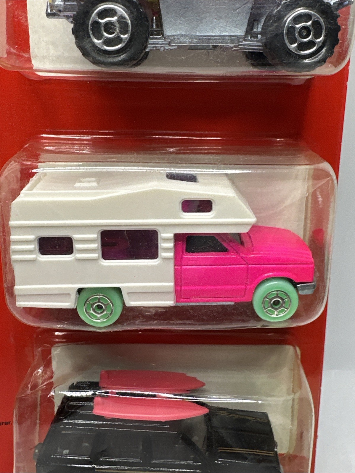 3 Pack Of Majorette Diecast With Jeep 4 X 4 Renegade Removable Soft Top NEW