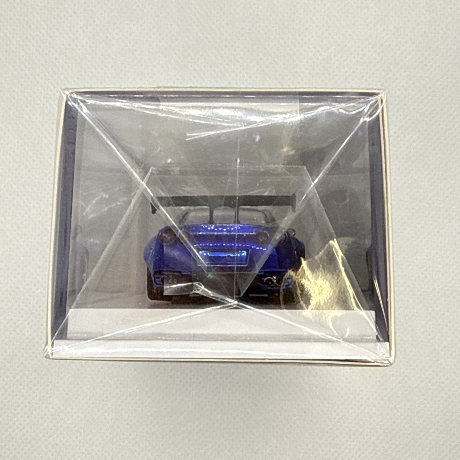 1:64 LMLF MODEL Nissan GT-R R35 Pandem Rocket Bunny Electroplating Blue LTD