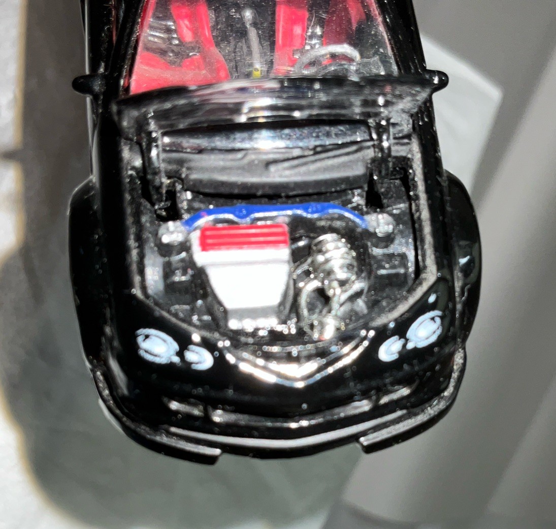 Muscle Machines2002 BlackNissanZeal Upmost Quality 1:64 Hood Does Not Stay Open-