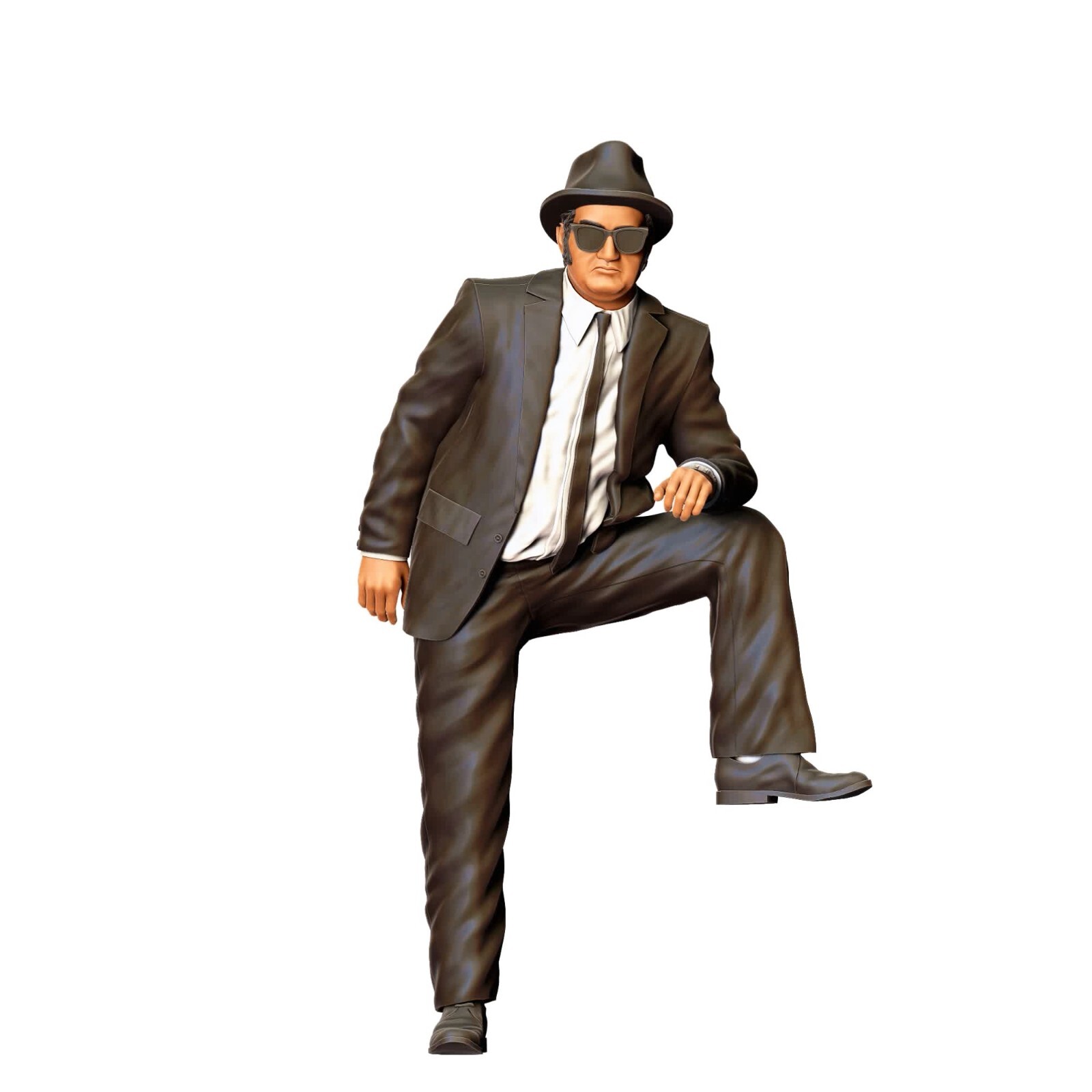 Blues Brothers Large Scale Resin 3d print Diorama Figures Unpainted Model