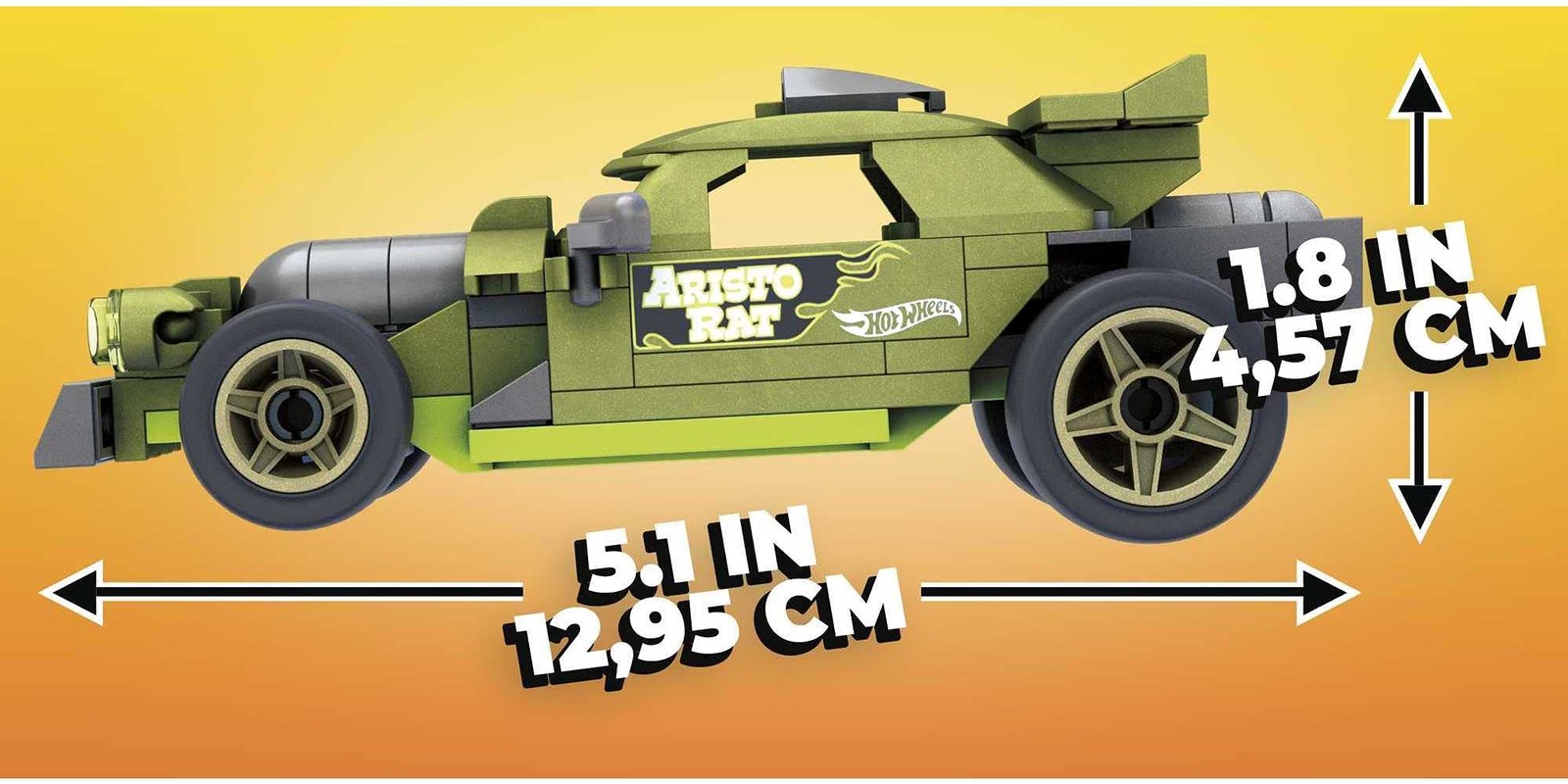 Mega Construx Aristo Rat Construction Set, Building Toys for Kids