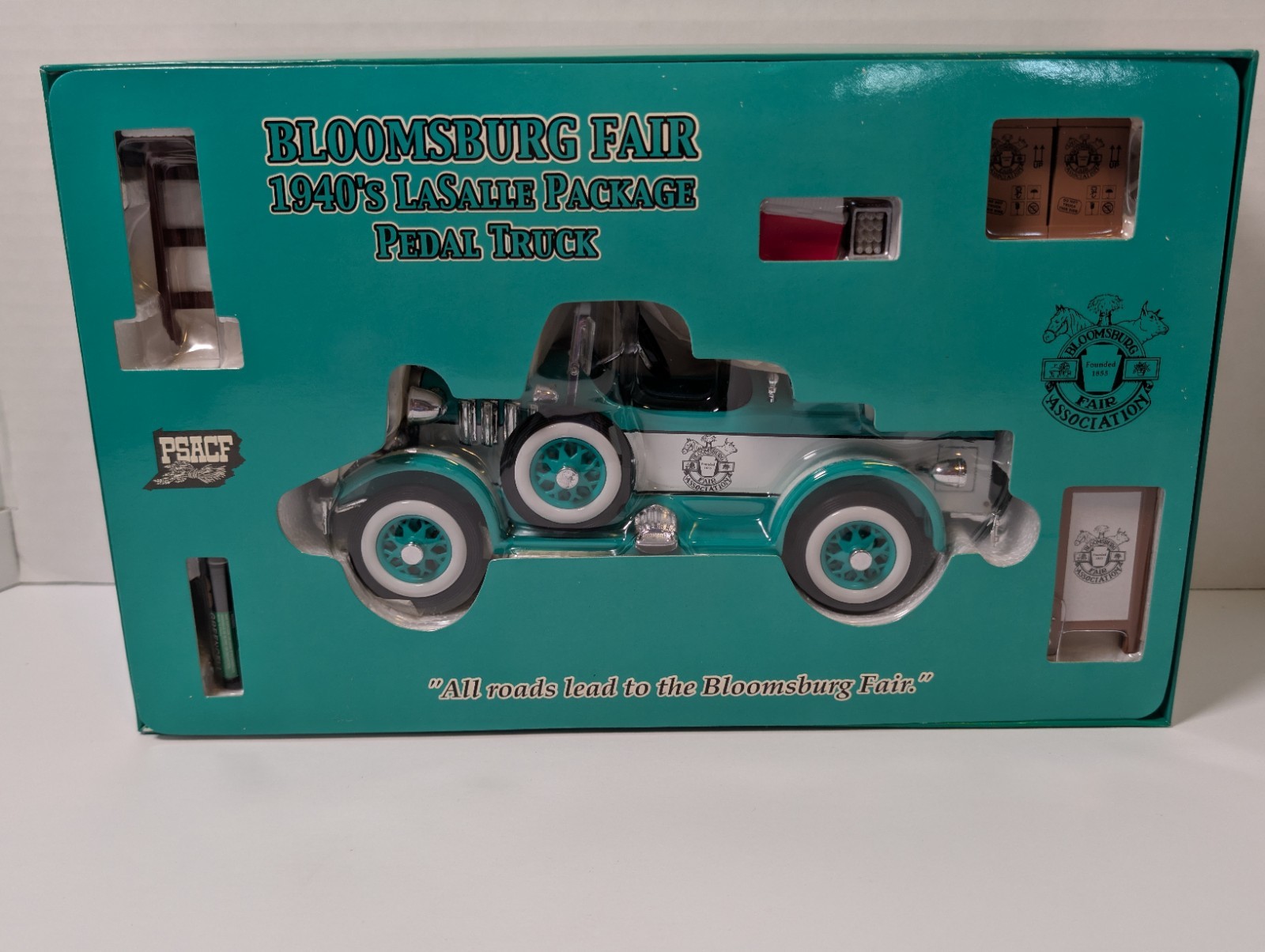 2005 Bloomsburg Fair 1940s LaSalle Package Pedal Truck W/ COA Rare