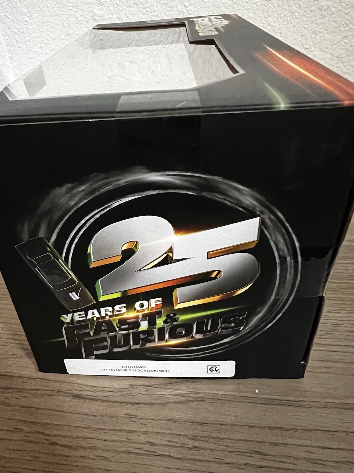 Jada Fast & Furious 1:24 1995 Toyota Supra Diecast Silver/Green Unopened