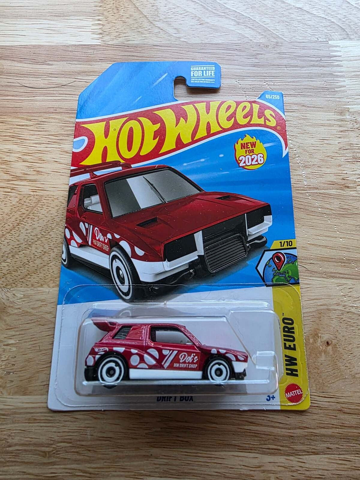 Hot Wheels Drift Box | HW Euro 1/10 | 65/250 | 2026