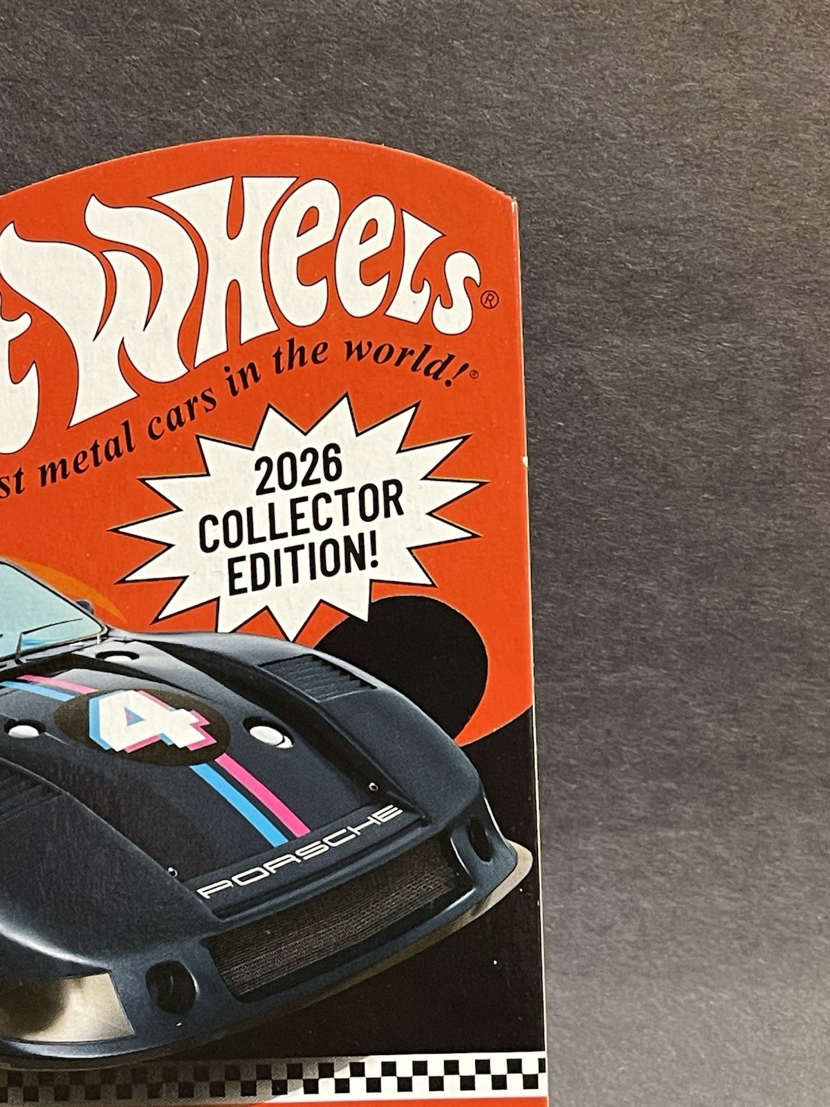 Hot Wheels 2026 Mail In Collector Edition ’78 Porsche 935 Card W/protector