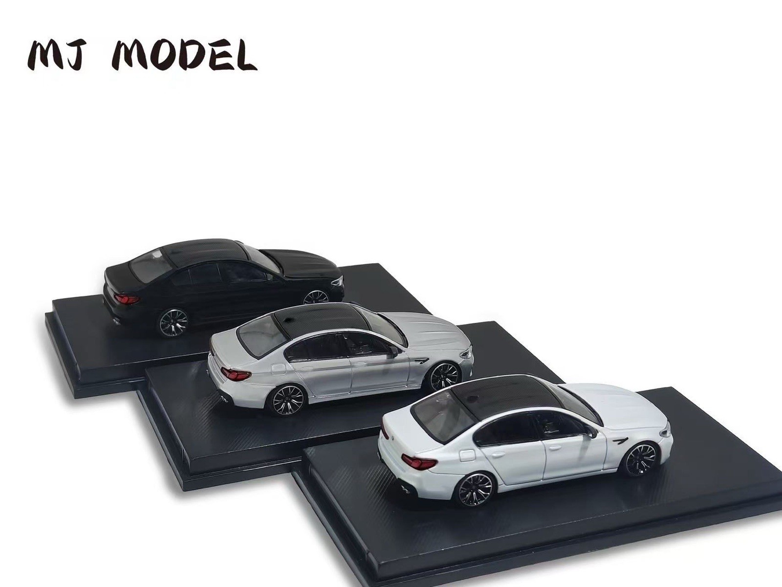 MJ 1/64 M5 F90 Alloy Car Model – Perfect Desk Display Collectible Gift Silver