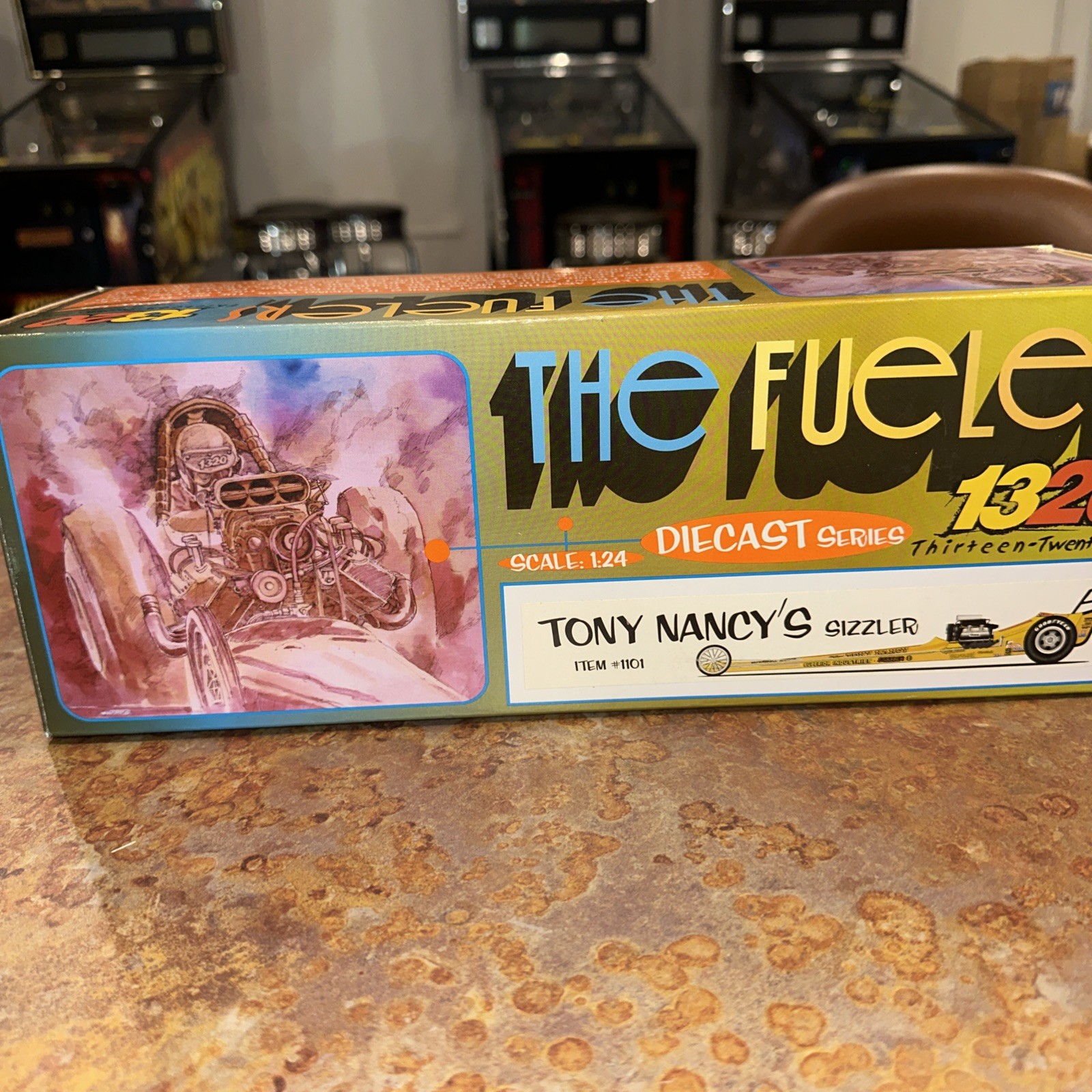 The Fuelers 1320 Diecast Series ” Tony Nancy’s” #1101 ” Sizzler” Dragster RARE