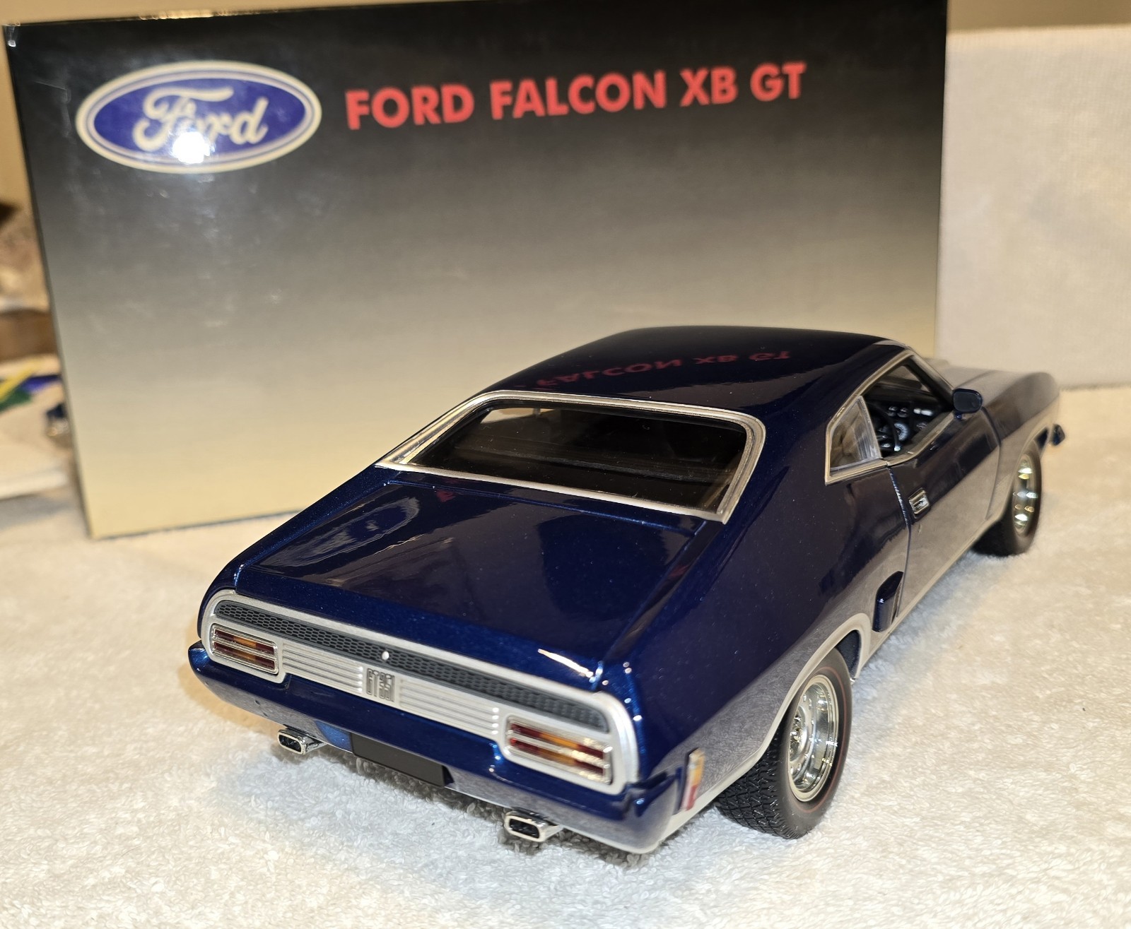 1/18 Biante/Autoart Ford Falcon XB GT, Apollo Blue, Beautiful,See Description