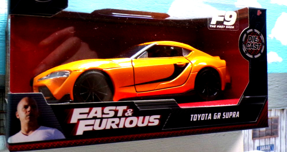 Jada Toys Fast & Furious Toyota GR Supra 1:32 Scale Metal Rubber Plastic Parts!