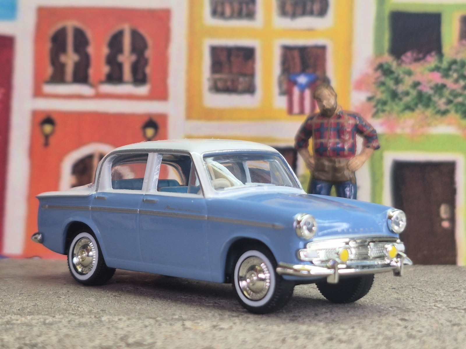 TOMICA LV-25b ISUZU HILLMAN MINX LOOSE 1:64 SCALE LIMITED VINTAGE SERIES
