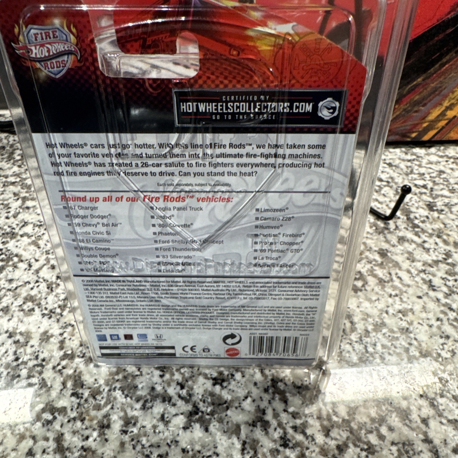 Hot Wheels 2009 Fire Rods 68 El Camino 5 of 26 N9023
