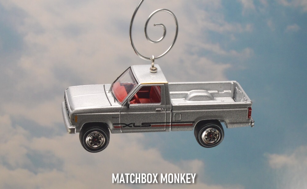 1983 Ford Ranger XL Pickup Truck Custom Christmas Tree Ornament 4X4 RARE Adorno