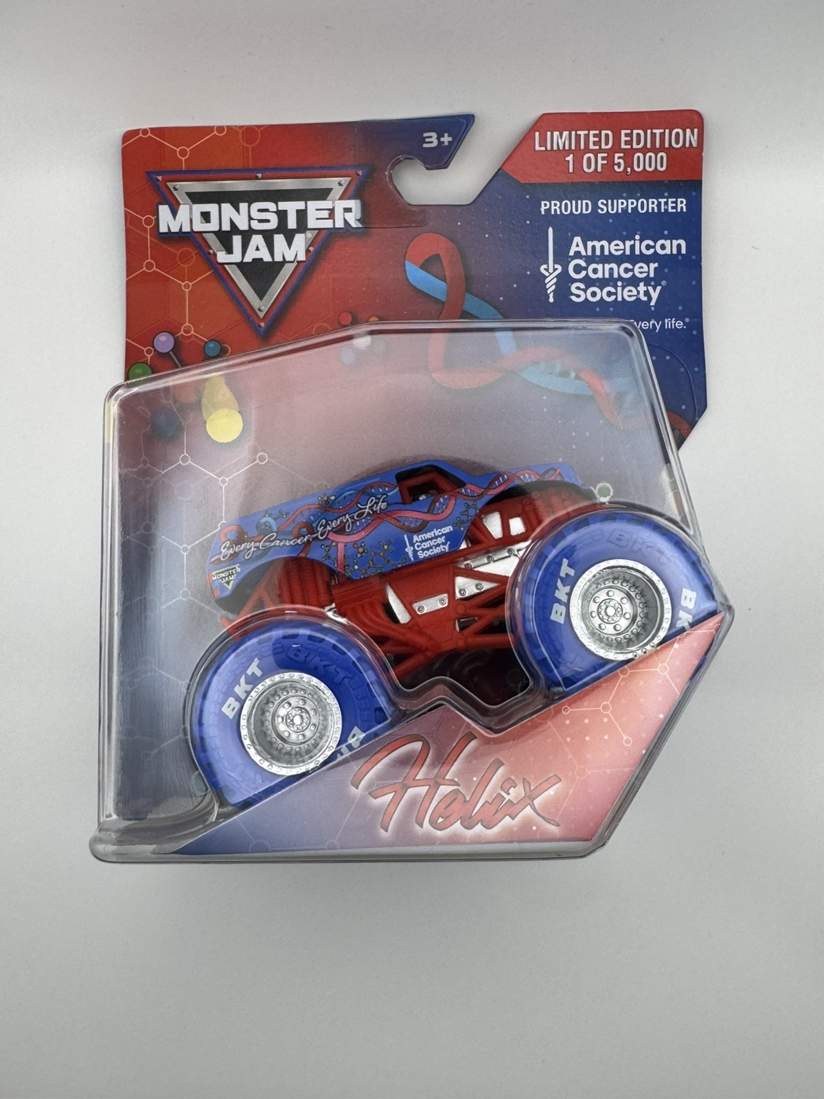 2026 Monster Jam Monster Truck Helix American Cancer Society LE FAST SHIPPING !