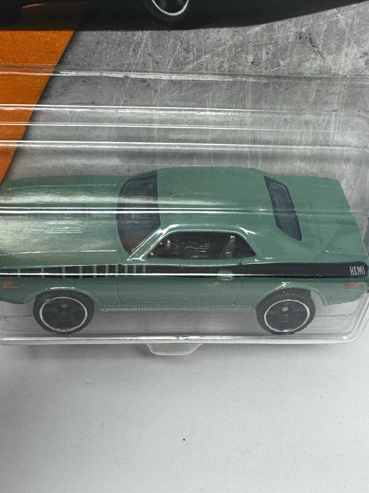 Matchbox MBX Road Trip Green ‘70 Plymouth Cuda #19 A9