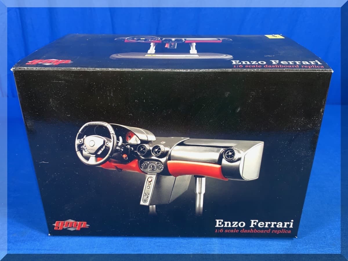GMP FERRARI ENZO 1/6 SCALE DASHBOARD PLASTIC REPLICA WITH STAND – FREE SHIPPING