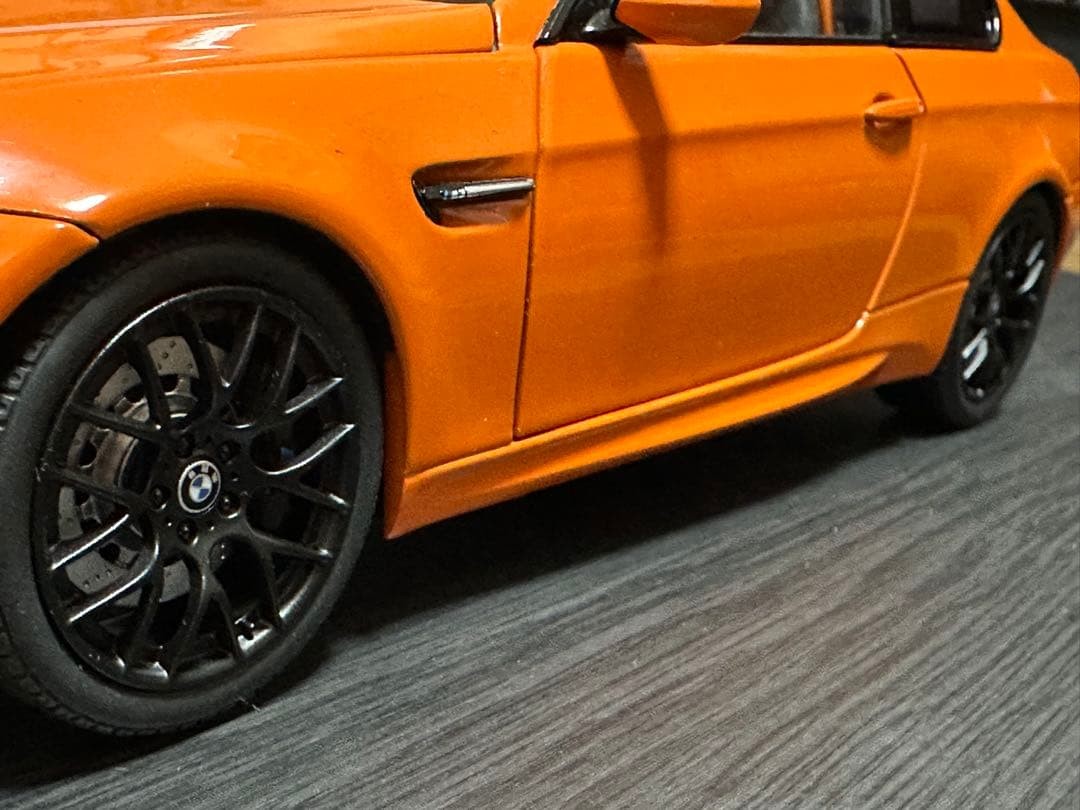 Kyosho BMW M3 GTS 1/18 Scale Diecast Model Orange Discontinued 2016 from Japan