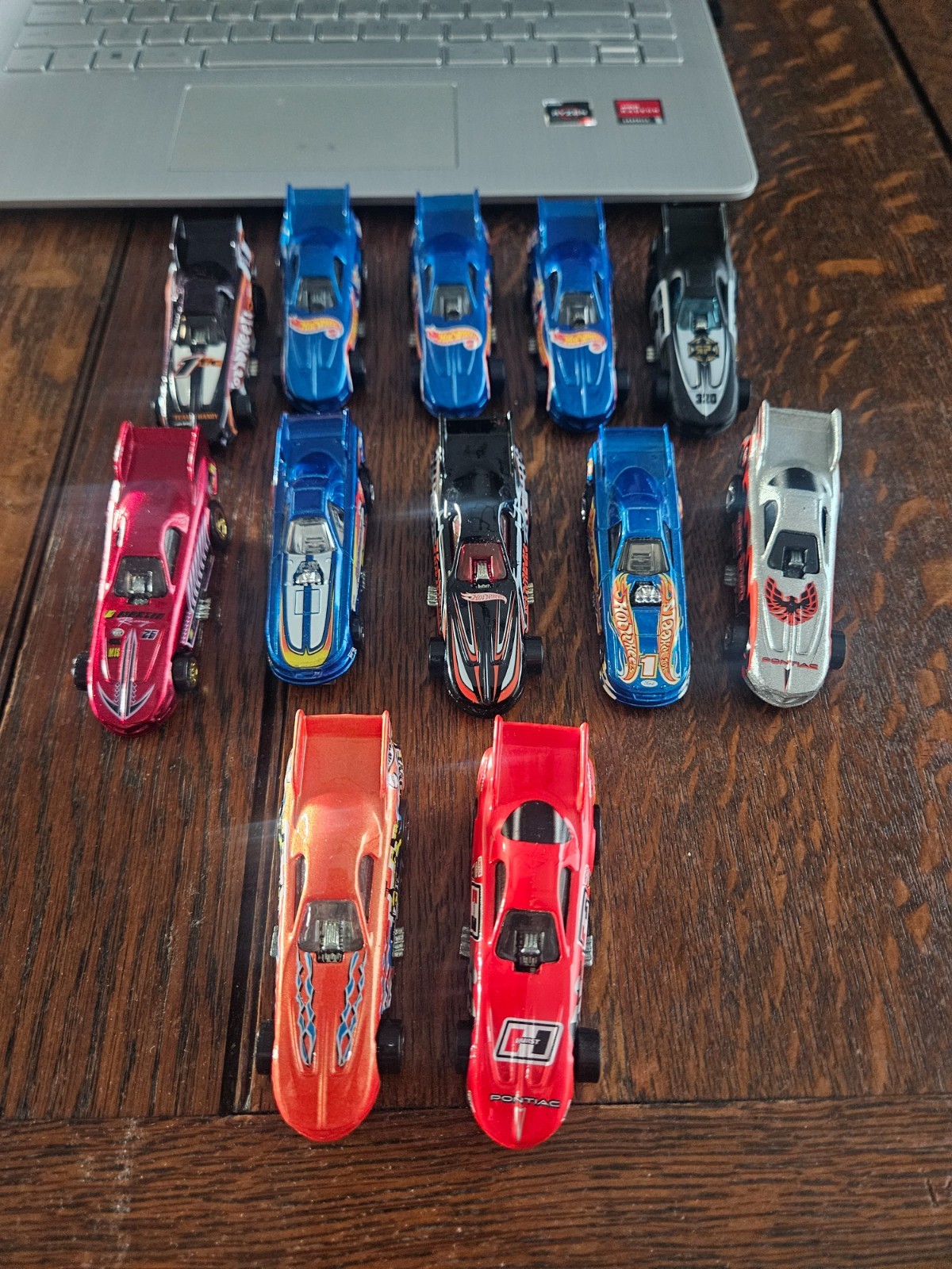 Hot Wheels Funny Car Dragster Lot B (12) Loose Cars