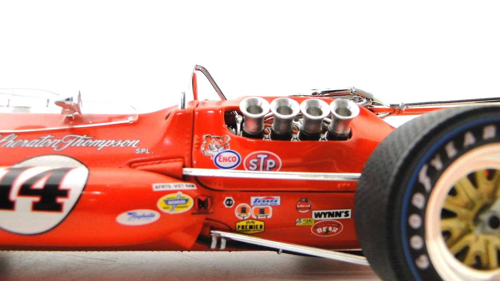 Race Car Formula 1 18Grand Prix Racing24Vintage Indy 12Custom Built Metal Model