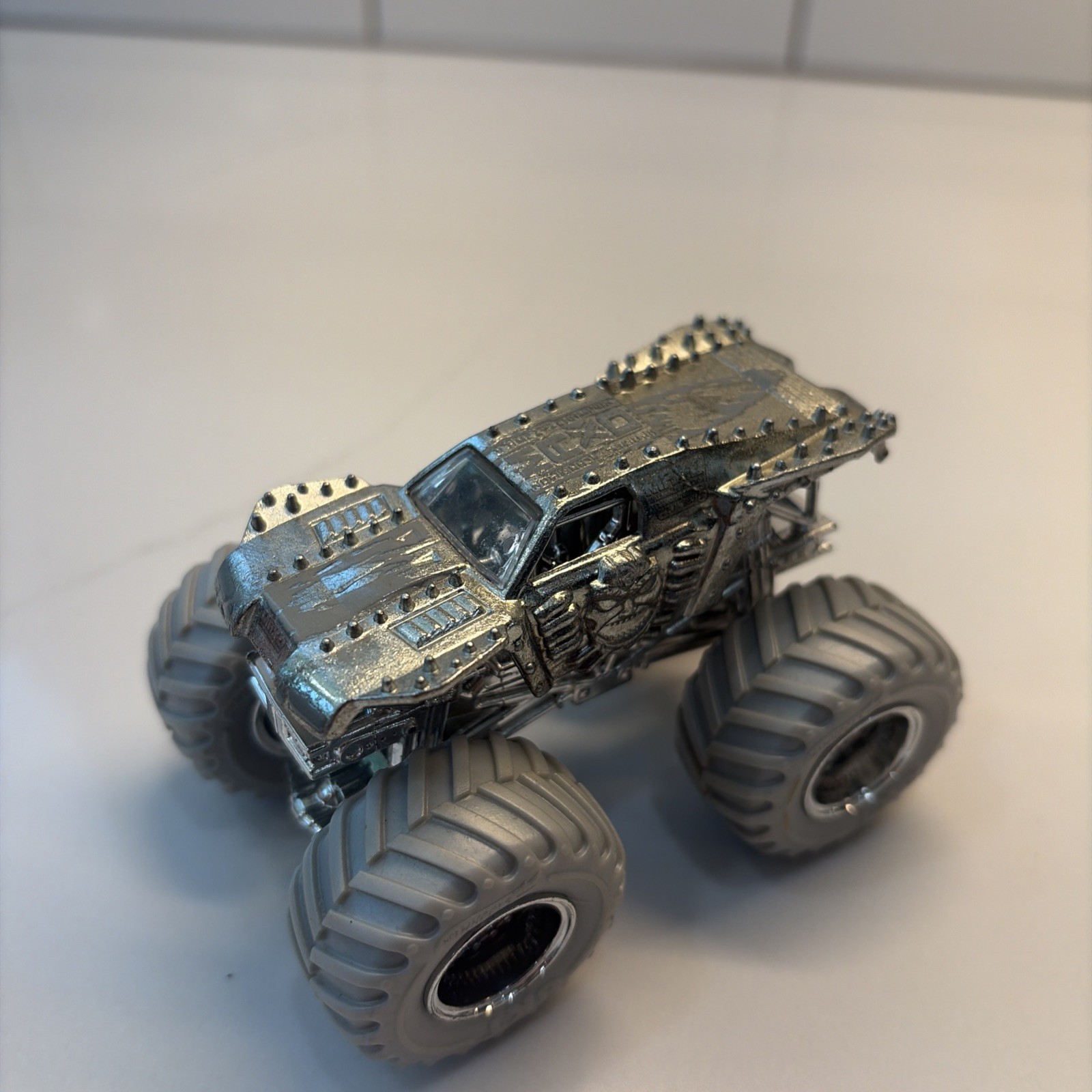 Hot Wheels Monster Jam 1:64 25th Anniversary Silver, Select Your Truck rare