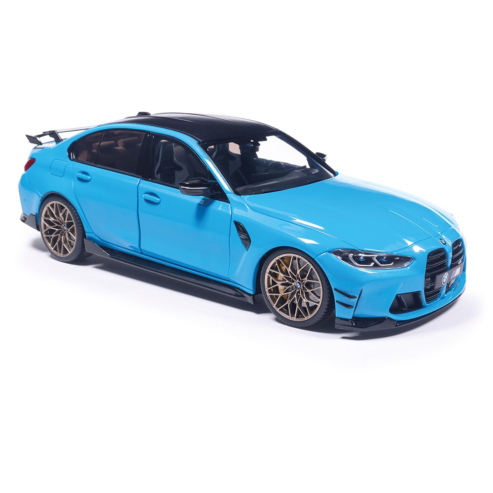 2024 BMW M3 Performance Parts – Daytona Beach Blue