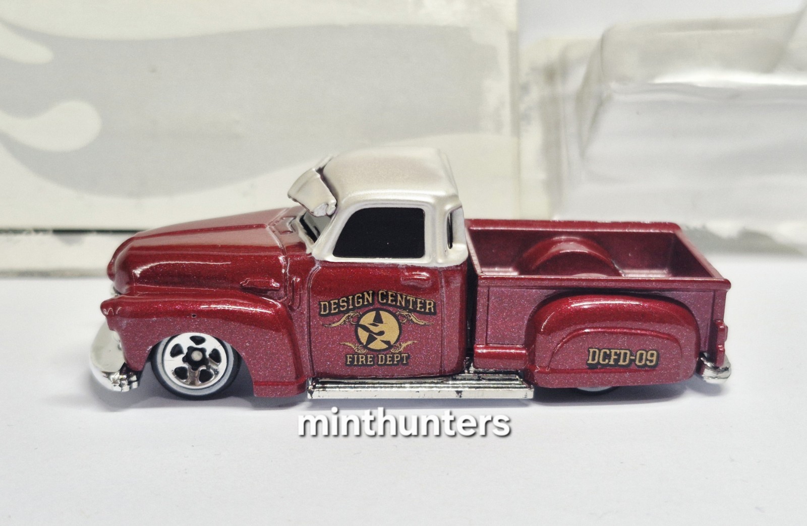 HOT WHEELS FIRE RODS 1949 CHEVY PICKUP TRUCK LA TROCA OPEN BLISTER