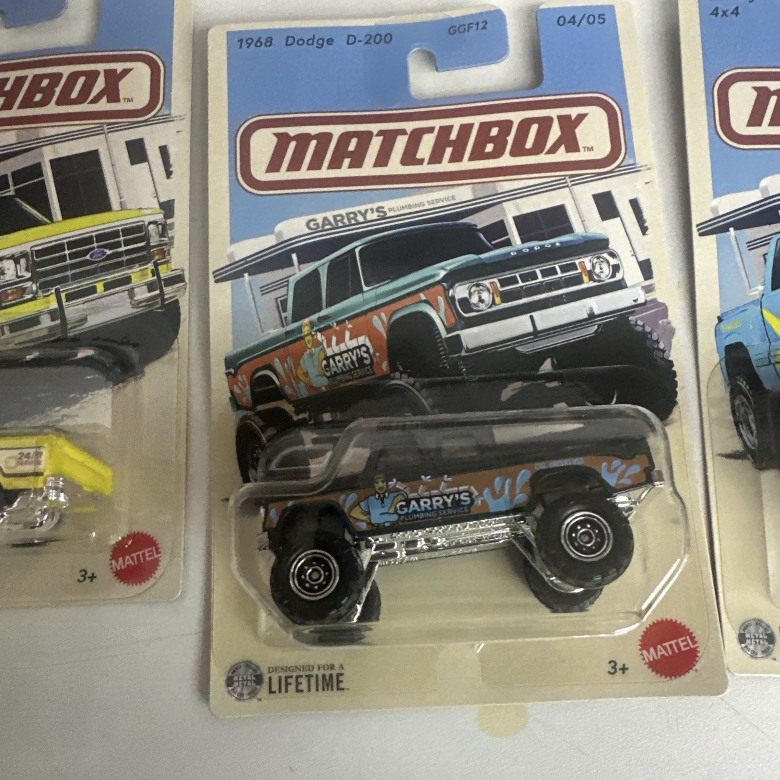 Matchbox Blue Collar Trucks Complete Set 2026 – Ford F-150, Silverado 4×4, etc!