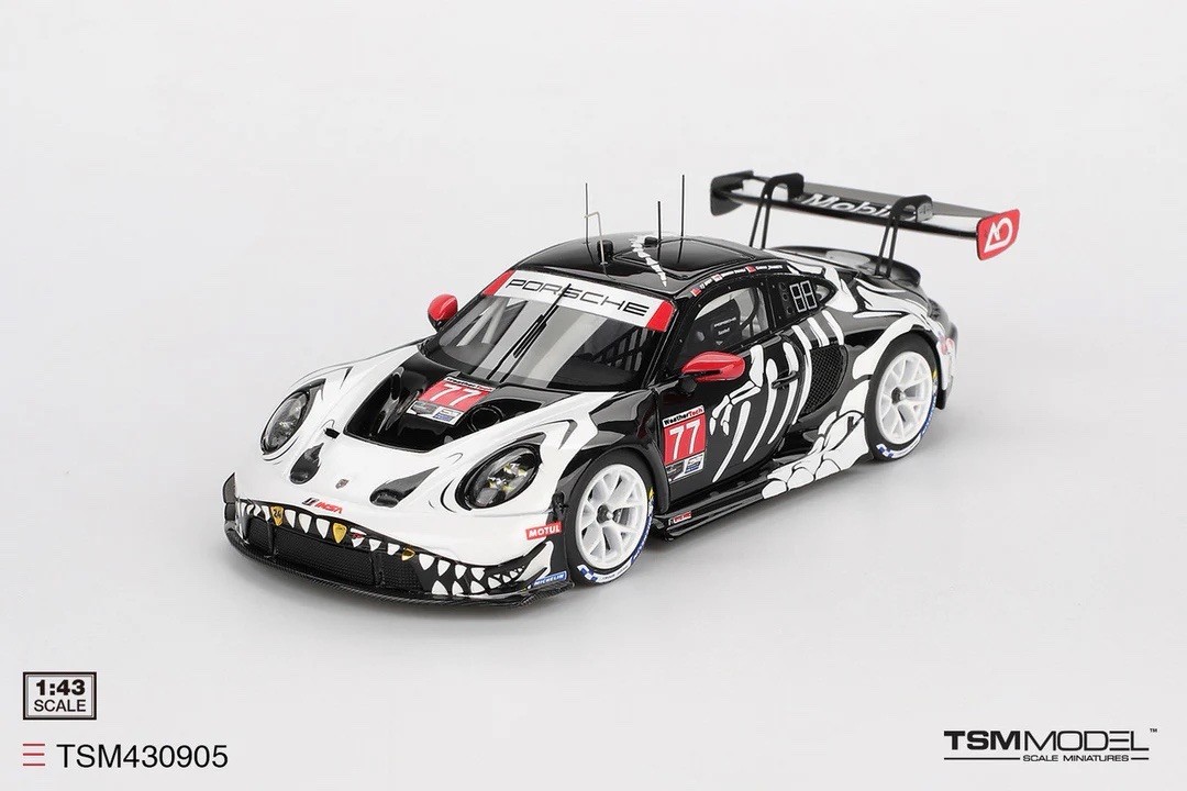 TSM Model 1/43 Porsche Skeleton REXY 911 GT3 R 77 AO Racing 2025 IMSA TSM430905