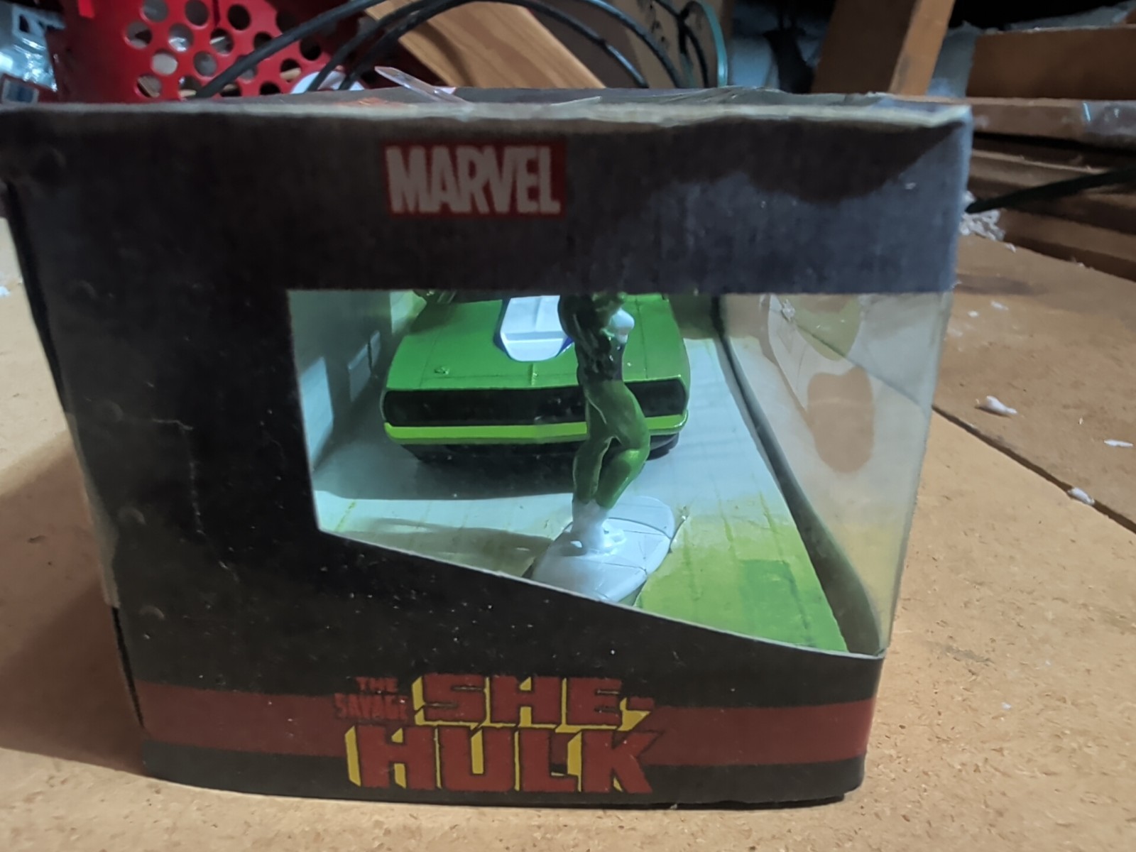 Jada Toys Hollywood Rides: Marvel “She-Hulk” & 73 Plymouth Barracuda 1/32 Scale