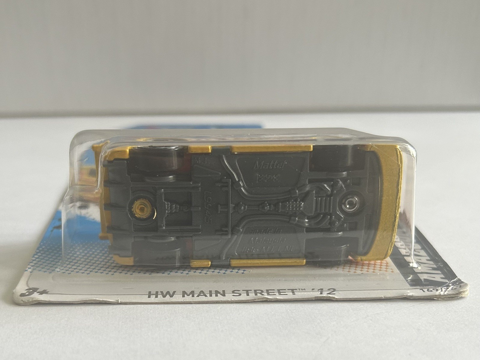 Hot Wheels HW Main Street ’12- Amazoom (Yellow) 9/10 169/247 Oshkosh Fire Dept.