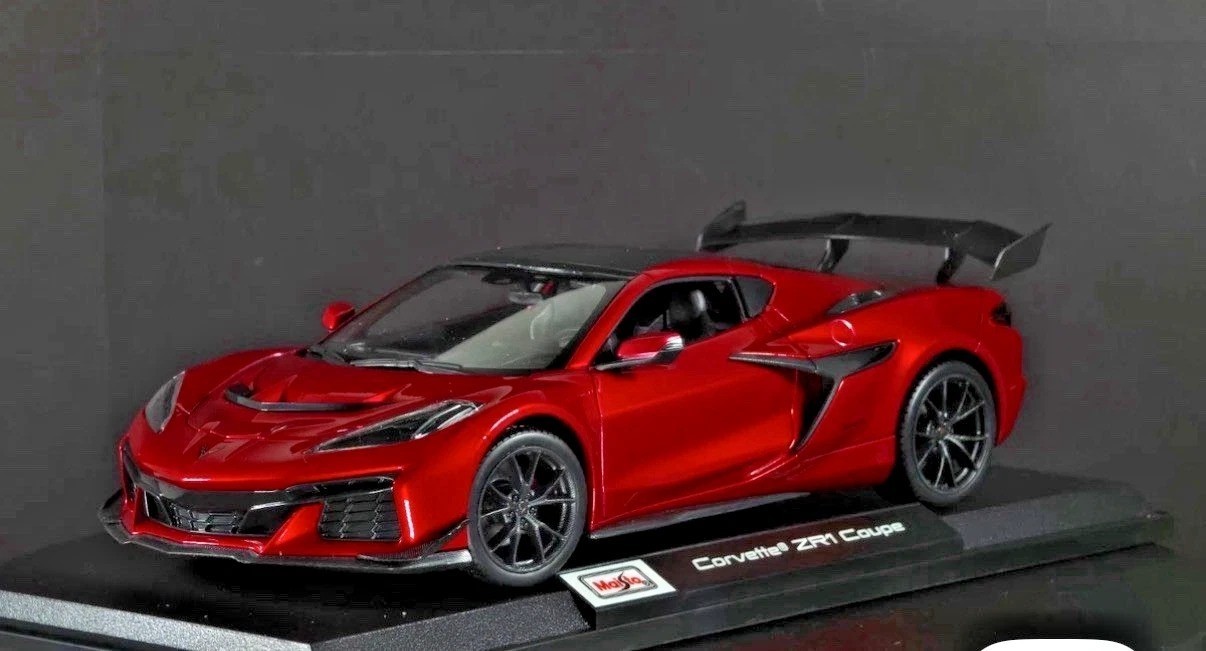 Corvette ZR1 Coupe 1:18 Maisto Exclusive Style Special Edition – Red