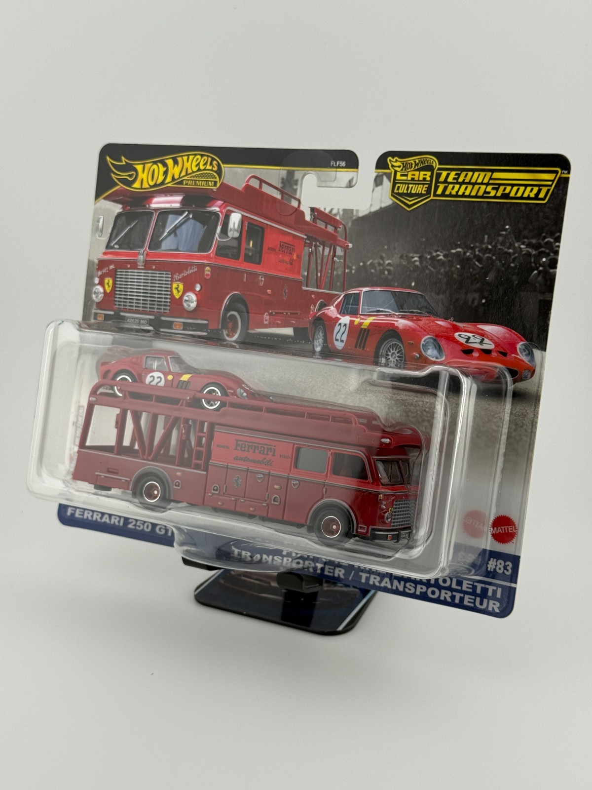 2025 Hot Wheels Team Transport Ferrari 250 GTO Fiat Bartoletti JBM37