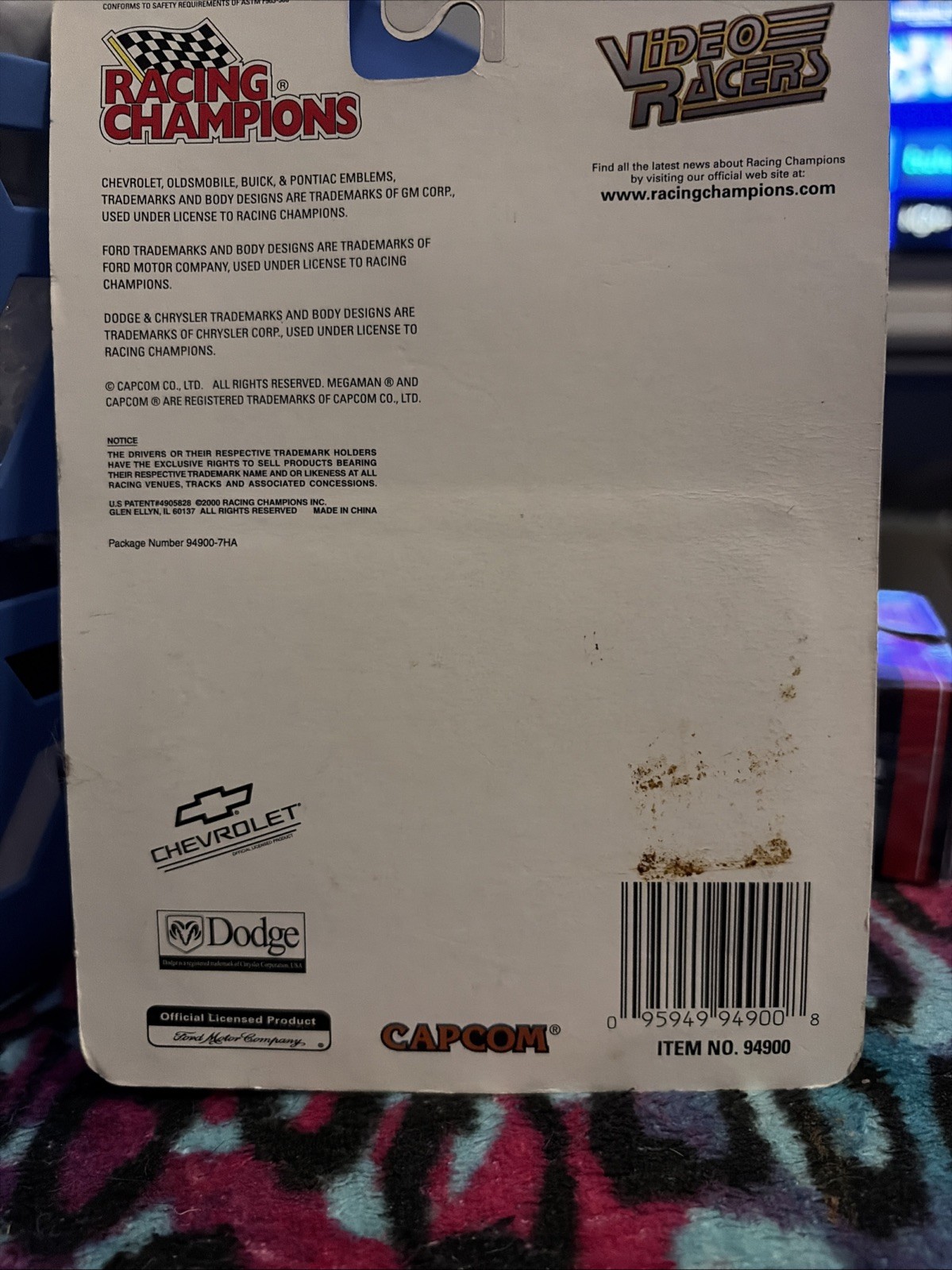 Mega Man Legends Servebots Die Cast Car